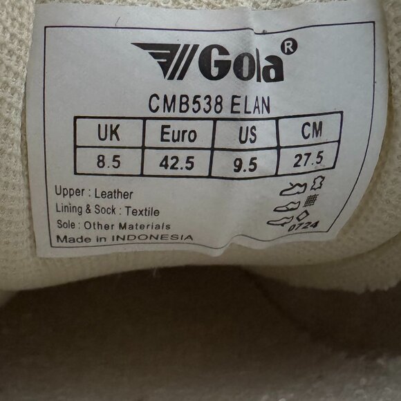 Gola Elan Brown Suede - Picture 9 of 11